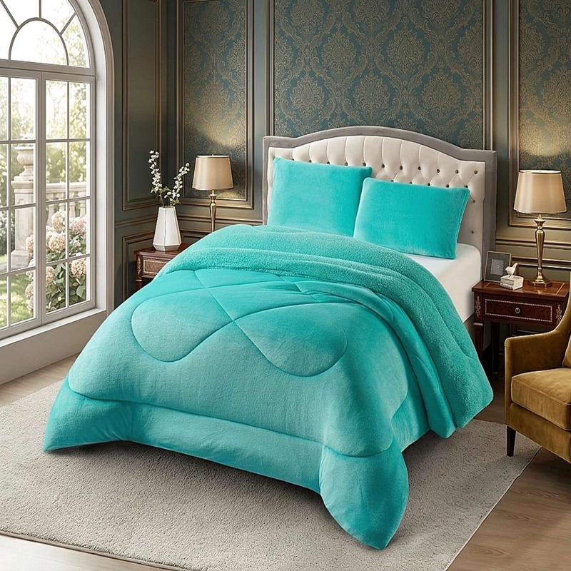 COBERTOR PLUSH DE INVIERNO CON CHIPORRO CS KING CALIPSO - 1