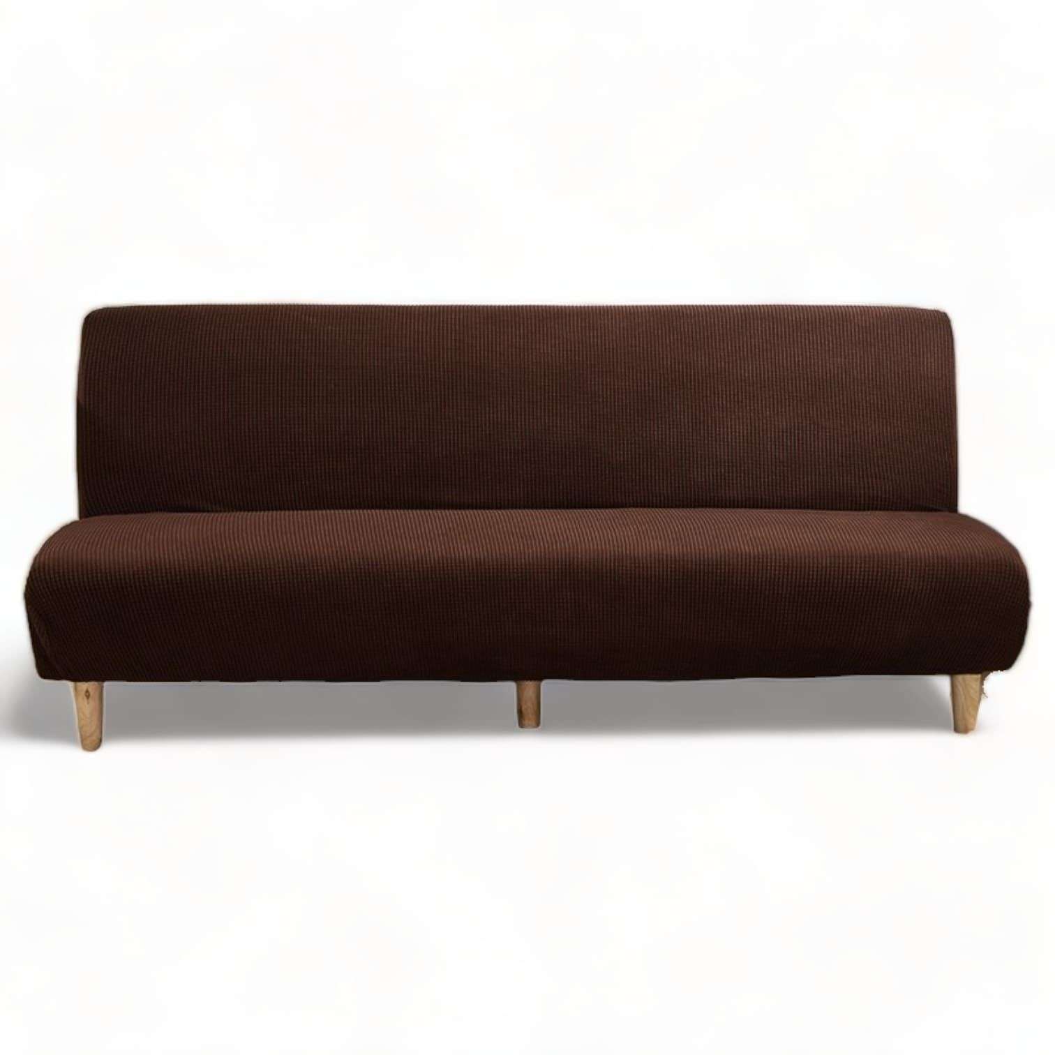 FUNDA DE FUTON CUADRILLE 3 CUERPOS CAFE - 1