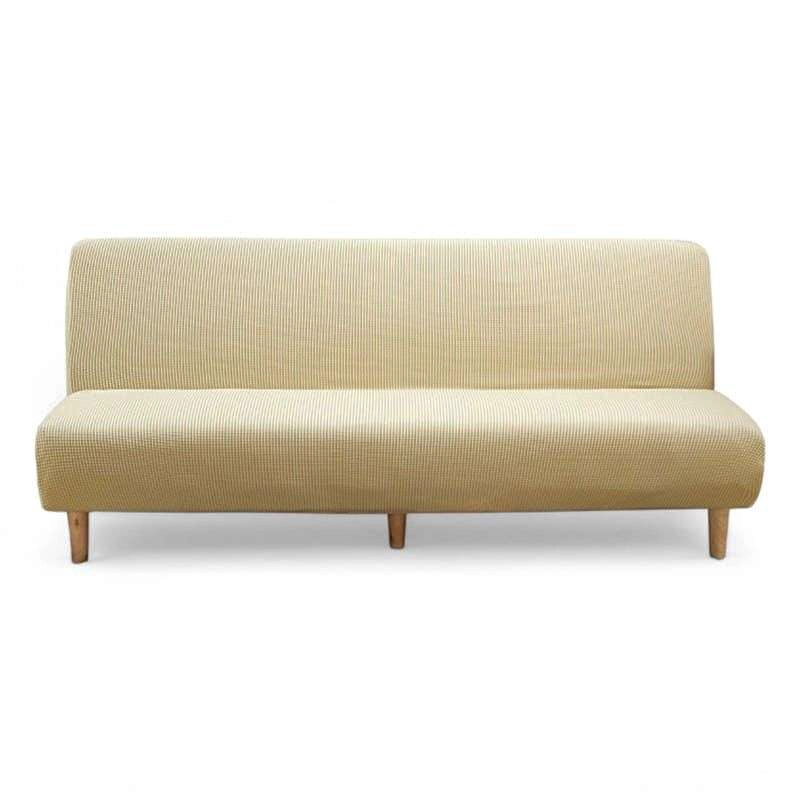 FUNDA DE FUTON CUADRILLE 3 CUERPOS BEIGE - 1