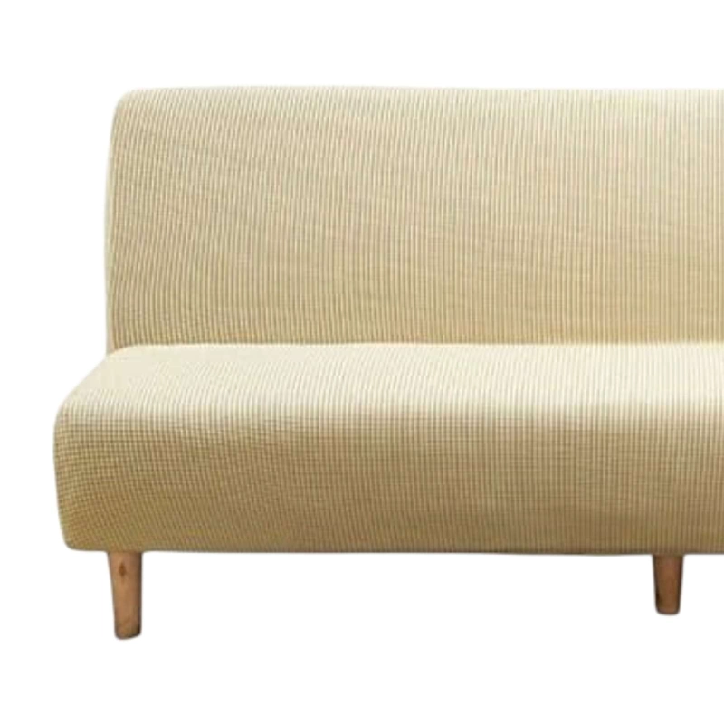 FUNDA DE FUTON CUADRILLE 3 CUERPOS BEIGE - 2