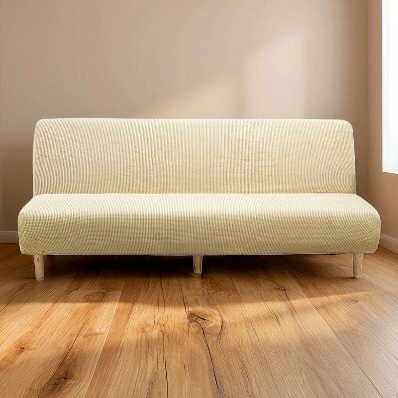 FUNDA DE FUTON CUADRILLE 3 CUERPOS BEIGE  1 - 3