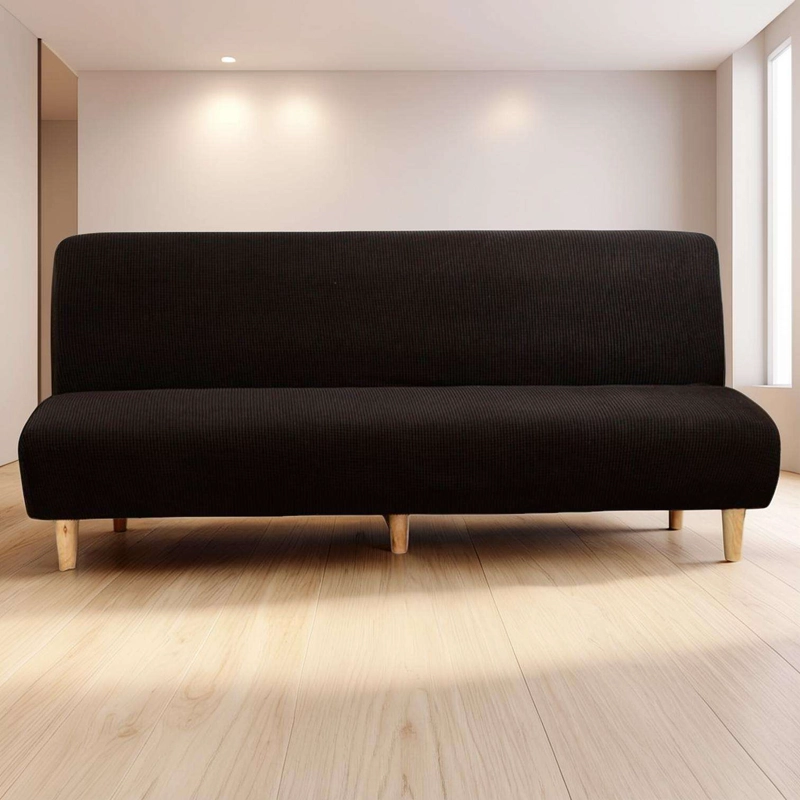 FUNDA DE FUTON CUADRILLE 3 CUERPOS NEGRO - 3