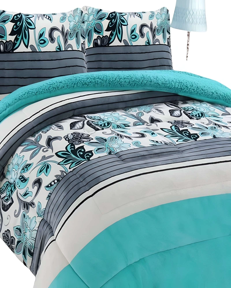 COBERTOR CON CHIPORRO 2 PLAZAS 230X250CM COLOR MULTICOLOR B25 - 2