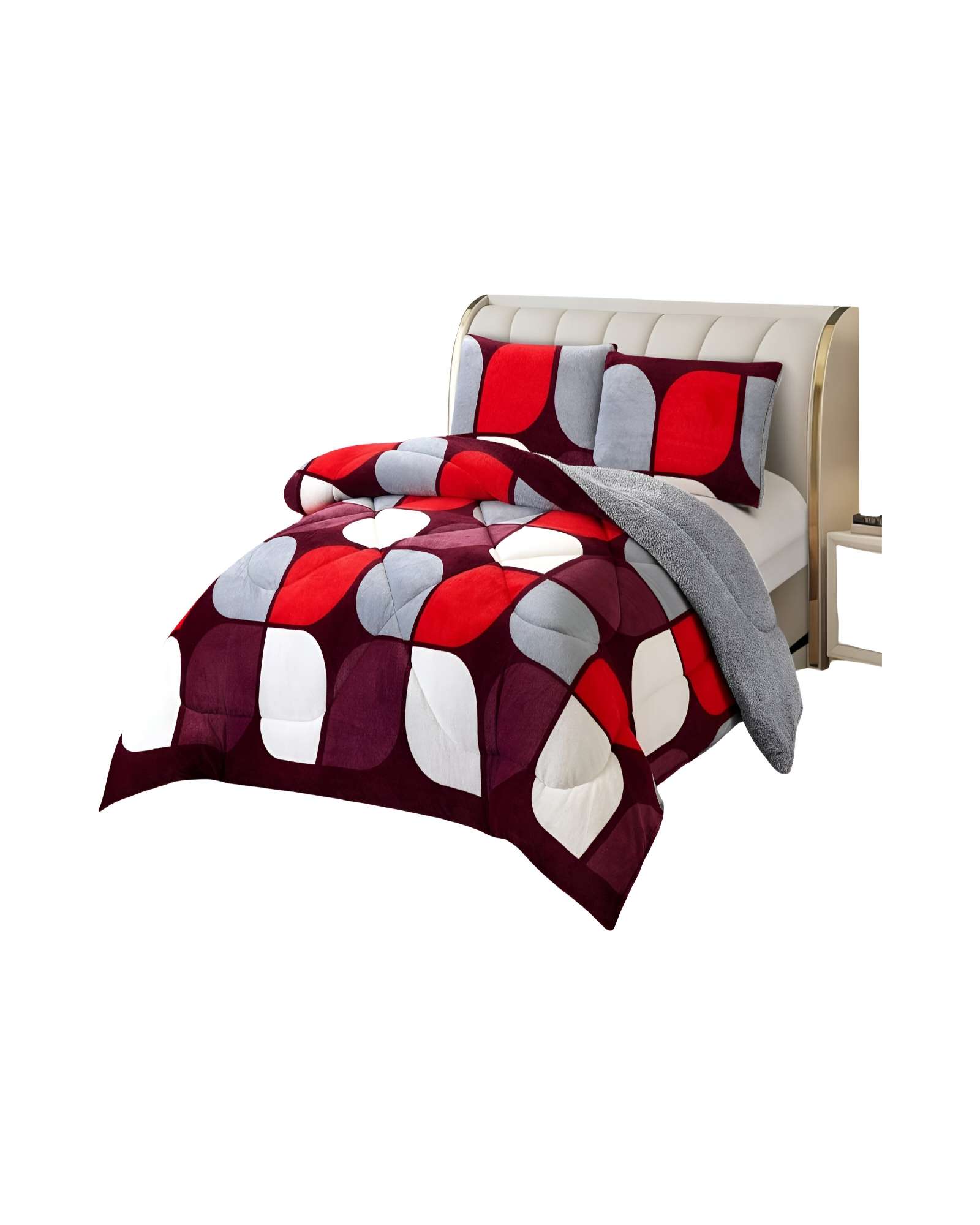 COBERTOR PLUSH CON CHIPORRO 2 PLAZAS 230X250CM COLOR MULTICOLOR C6 - 1