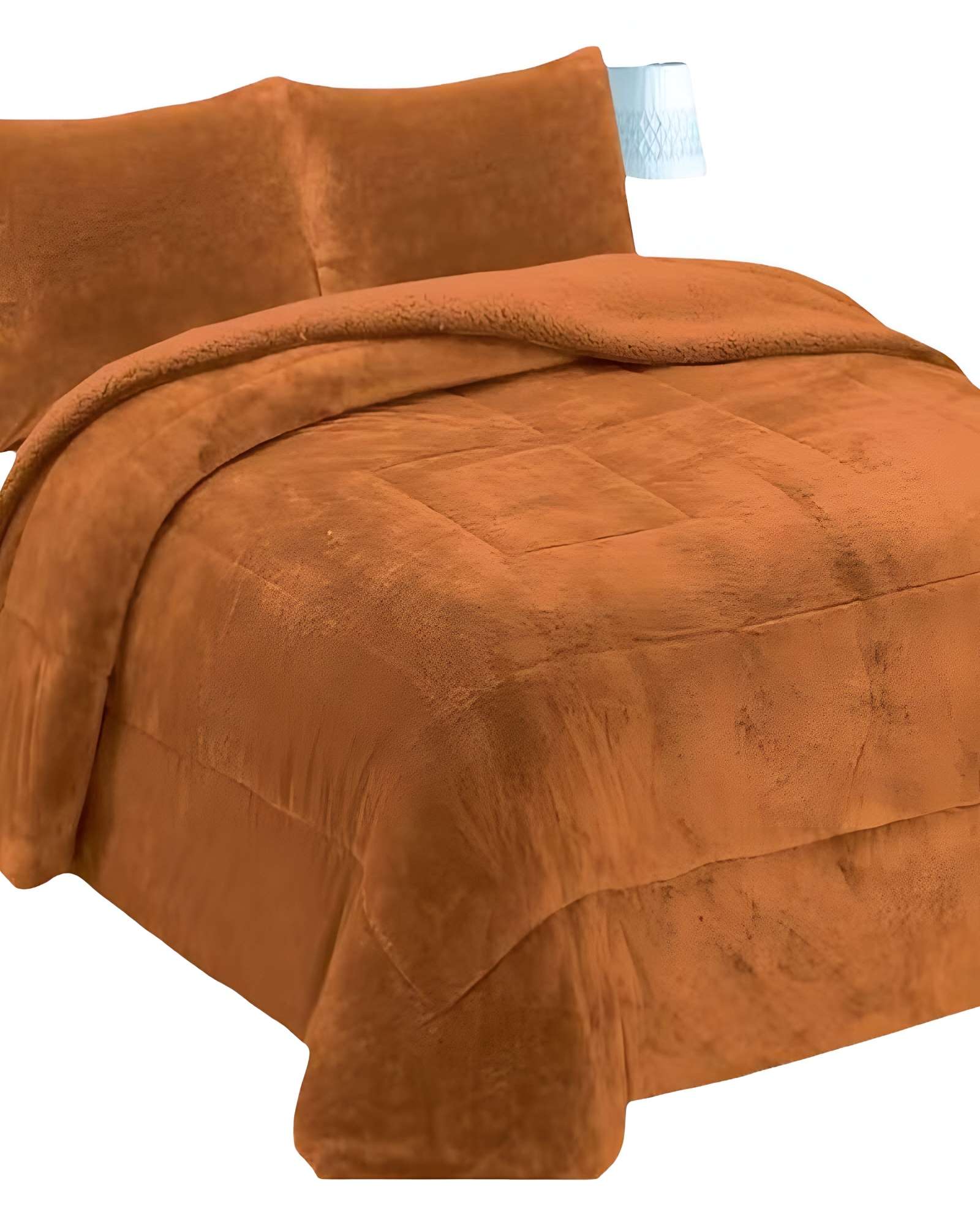 COBERTOR CON CHIPORRO KING 250X270CM COLOR MOSTAZA B12 - 2