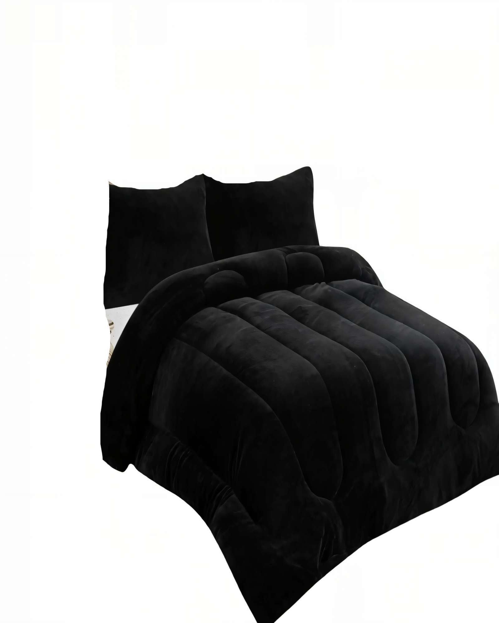 PLUMON DE INVIERNO CHIPORRO 230CMX250CM 2 PLAZA  COLOR NEGRO - 2