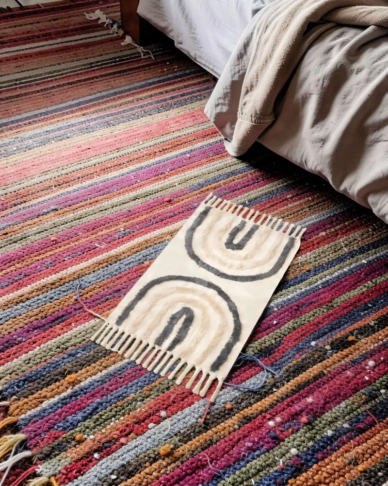 BAJADAS DE CAMA BOHO 60CMX90CM DECORATIVAS 9 - 4