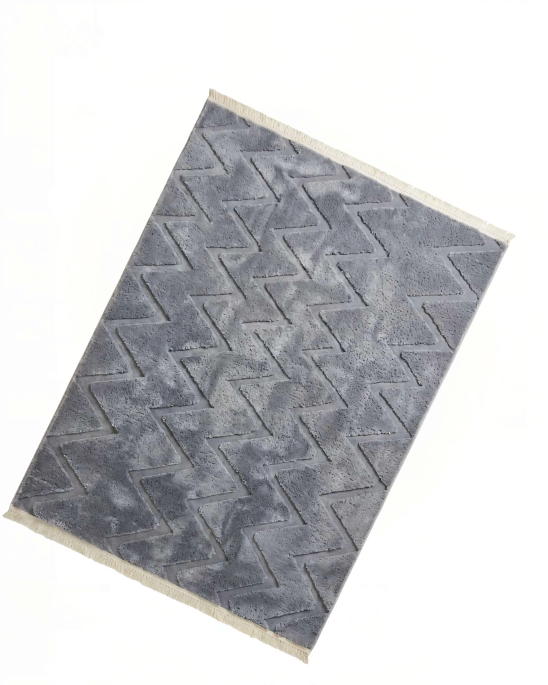 ALFOMBRA 150 X 200 DECORATIVA JACQUARDCOLOR GRIS 2 - 1