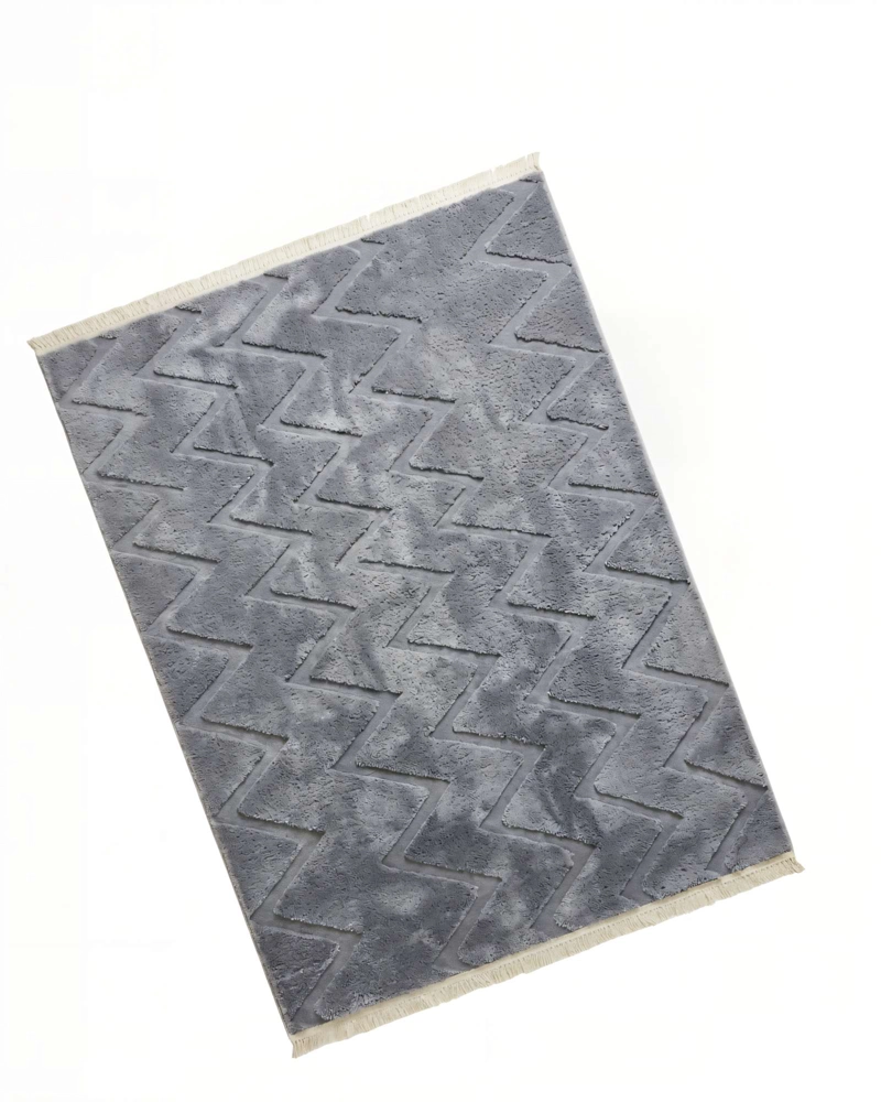 ALFOMBRA 150 X 200 DECORATIVA JACQUARDCOLOR GRIS 2 - 2