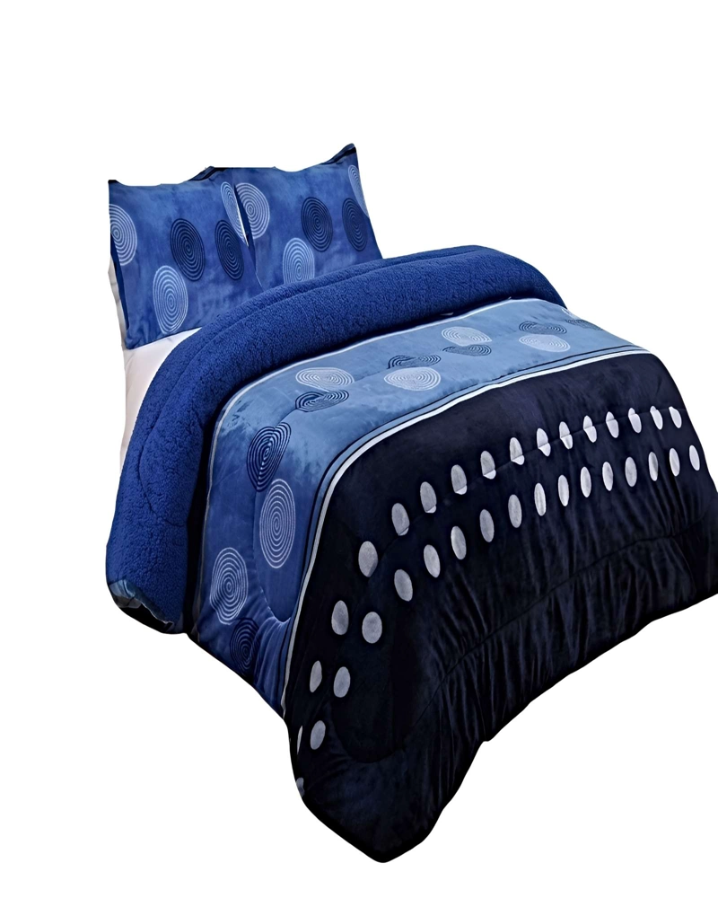 PACK COBERTOR DE INVIERNO PLUSH 1.5 PLAZA 180X200CM P08 - 1