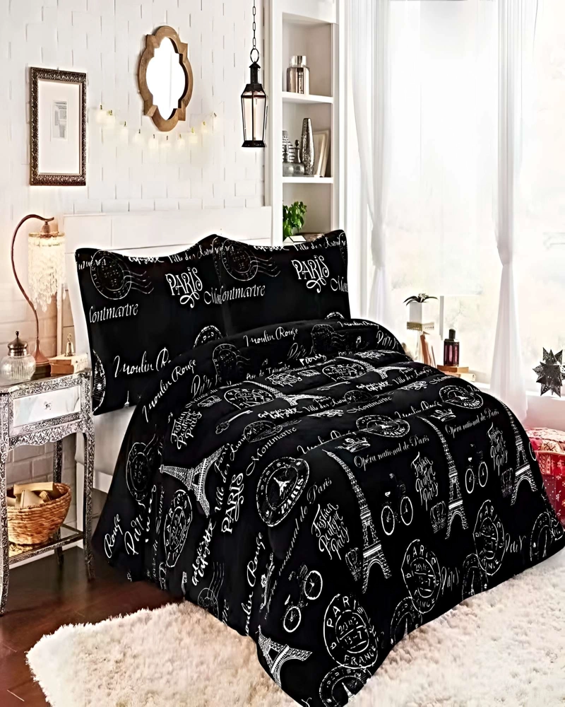 PACK COBERTOR DE INVIERNO PLUSH 1.5 PLAZA 180X200CM P03 - 3