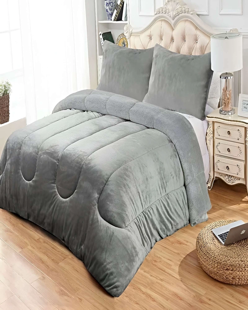 PACK COBERTOR DE INVIERNO PLUSH 1.5 PLAZA 180X200CM P18 - 4