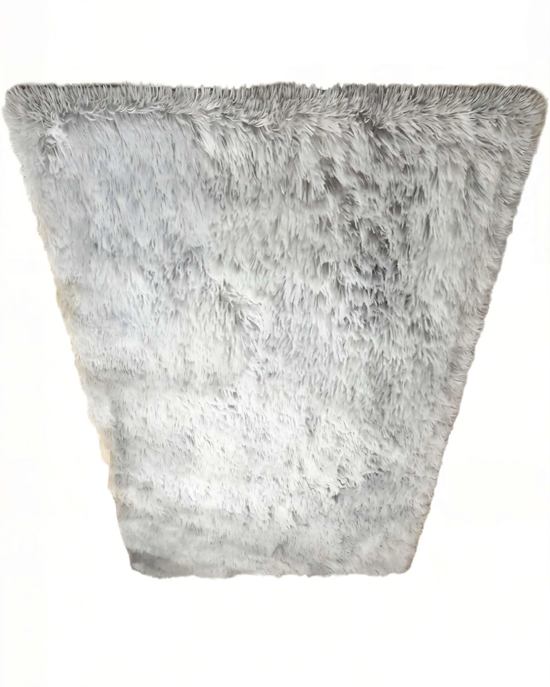 ALFOMBRA TEXTURA PELUDA  200X240   COLOR GRIS - 2