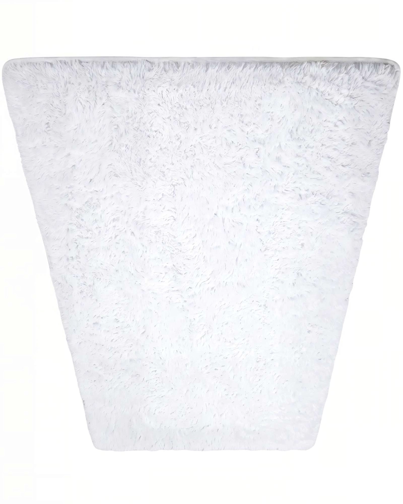 ALFOMBRA TEXTURA PELUDA  180X200  COLOR BLANCO - 2