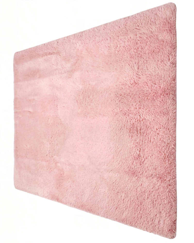 ALFOMBRA TEXTURA PELUDA  200X300  COLOR ROSADO - 2