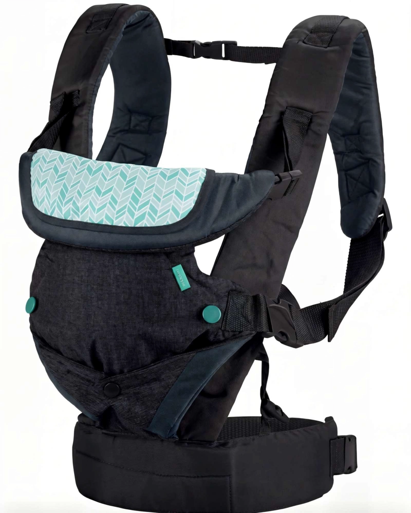 ARNE S DE TRANSPORTE PARA BEBE  ERGONOMICO 4 EN 1 COLOR NEGRO - 2