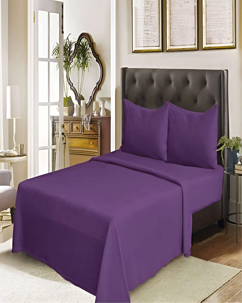 PACK DE SABANAS POLAR KING MORADO - 4