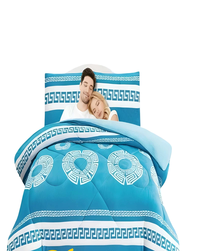 PLUMON CHIPORRO INVIERNO 2 PLAZAS 230CM X 250CM CON DISEÑO 7 - 1