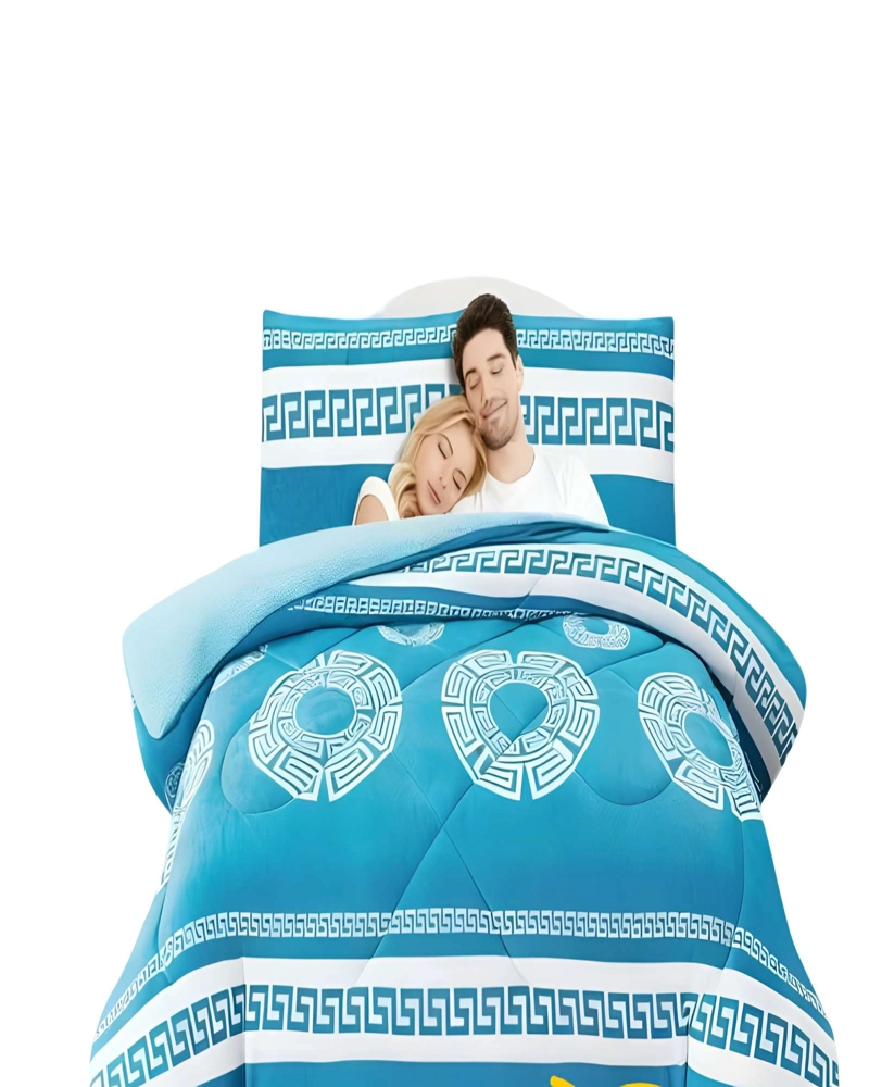 PLUMON CHIPORRO INVIERNO 2 PLAZAS 230CM X 250CM CON DISEÑO 7 - 2