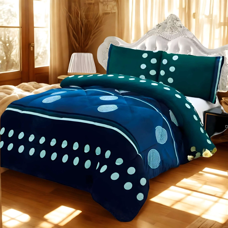 PLUMON INVIERNO SOFT CON DISEÑO 2 PLAZA 230CM X 250CM - 3