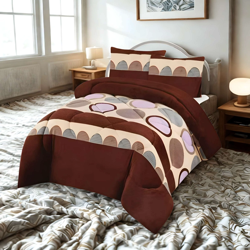 PLUMON INVIERNO SOFT CON DISEÑO 2 PLAZA 230CM X 250CM - 3