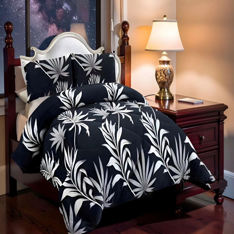 PLUMON INVIERNO SOFT CON DISEÑO 2 PLAZA 230CM X 250CM - 1