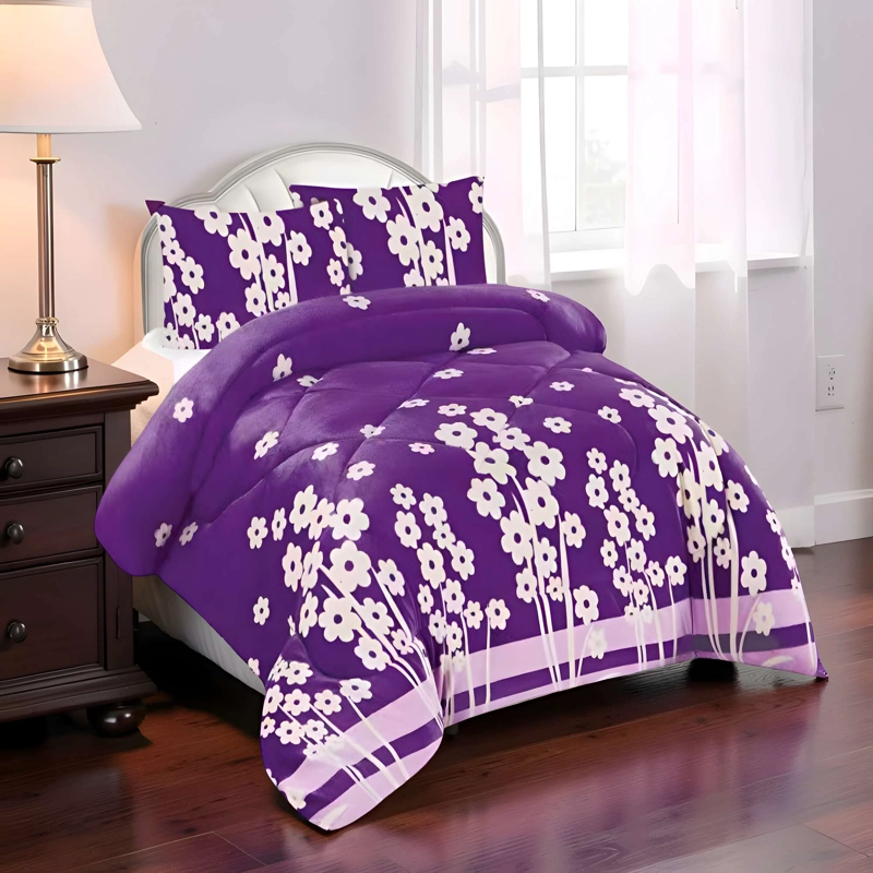 PLUMON INVIERNO SOFT CON DISEÑO 2 PLAZA 230CM X 250CM - 1