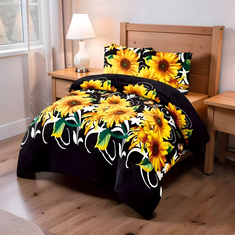 PLUMON INVIERNO SOFT CON DISEÑO 2 PLAZA 230CM X 250CM - 1