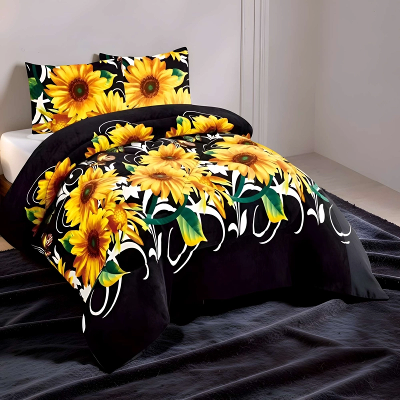 PLUMON INVIERNO SOFT CON DISEÑO 2 PLAZA 230CM X 250CM - 3