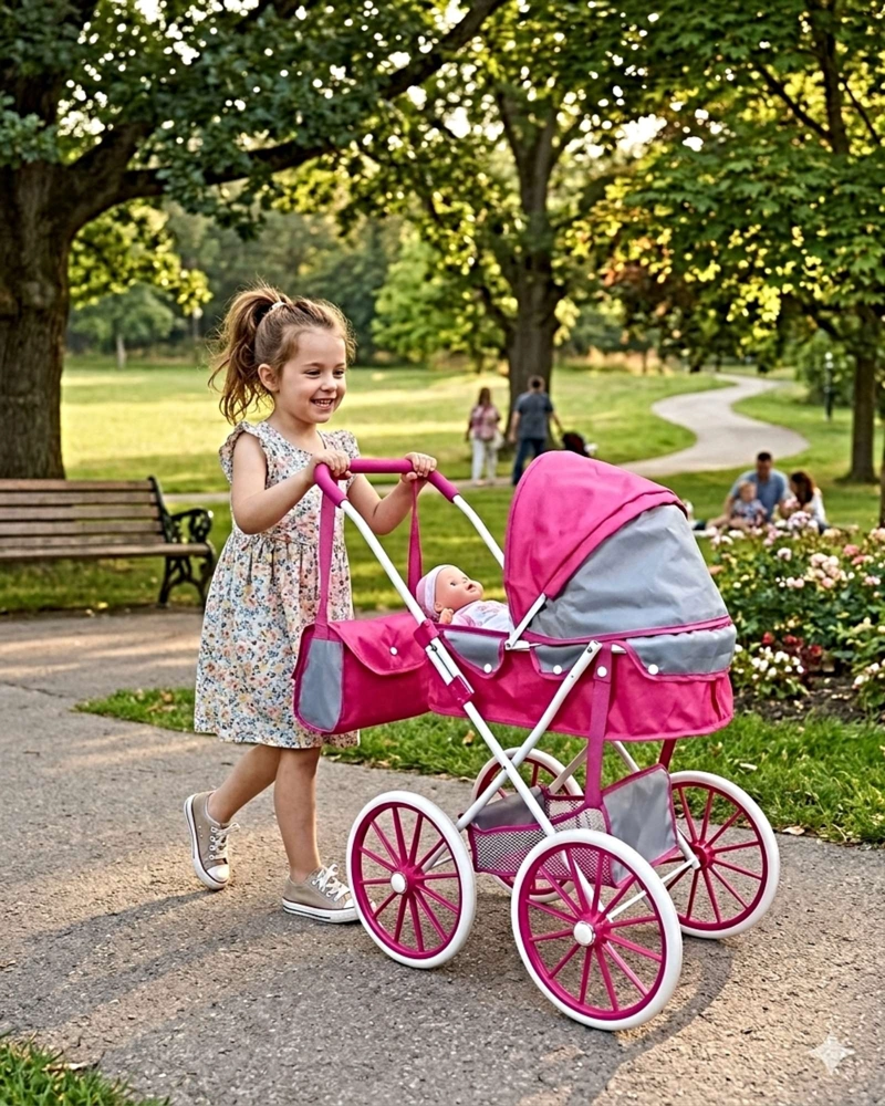 COCHE PARA NIÑAS DE MUÑECAS - 3