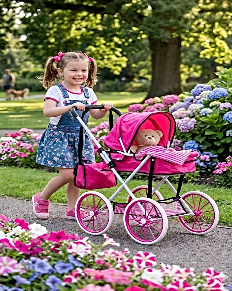 COCHE PARA NIÑAS DE MUÑECAS - 3
