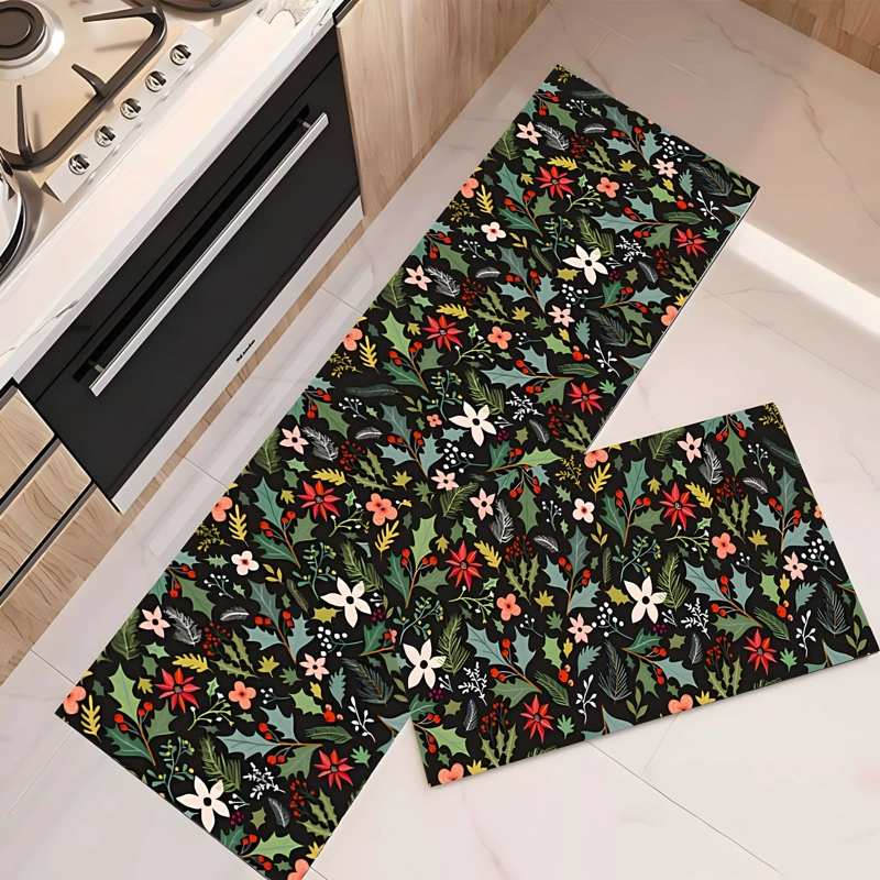 PACK DE 2 ALFOMBRAS DE GOMA MINIMALISTAS PARA COCINA B14 - 3
