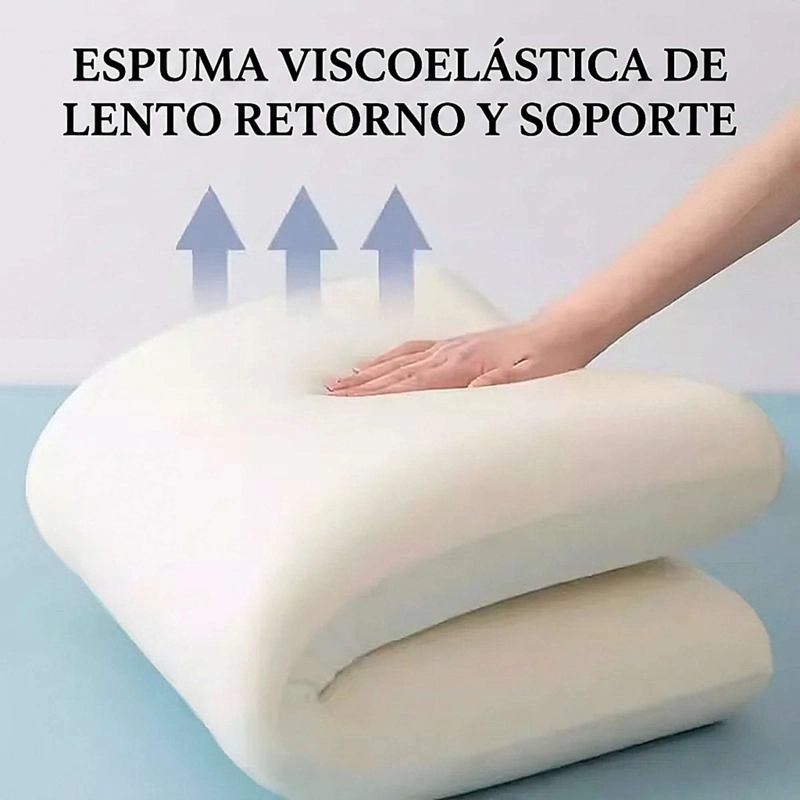 SET DE 2 ALMOHADAS 40X70 CM BLANCO - 3
