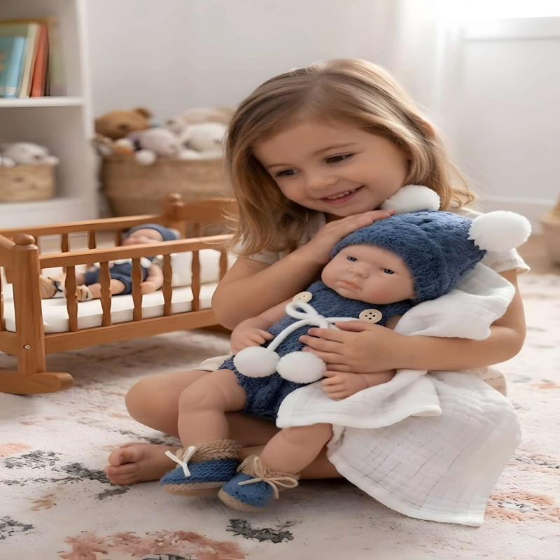 ADORABLE MUÑECO SO LOVELY NIÑO COLOR AZUL 31CM - 3