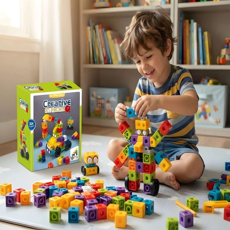 BLOQUES INFANTIL DE CONSTRUCCION DE 120 PIEZAS - 3
