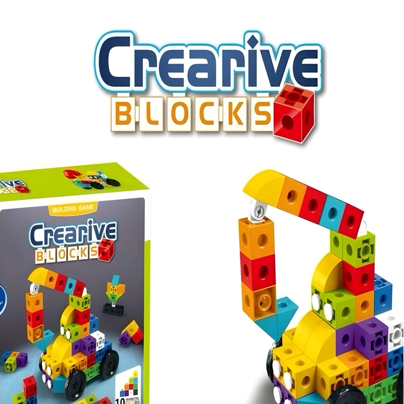 BLOQUES INFANTIL DE CONSTRUCCION DE 120 PIEZAS - 4