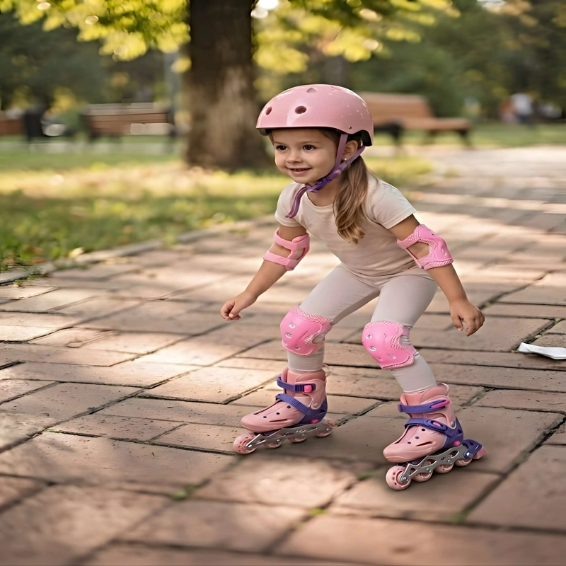 EQUIPO COMPLETO DE PATINAJE CON ACCESORIOS DE PROTECCION TALLA M (35-38) MULTICOLOR - 2