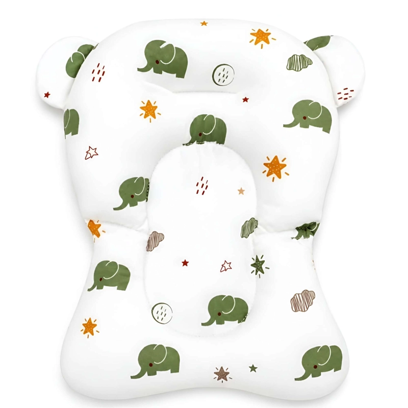 COJIN DE BAÑERA PARA BEBE  CON DISEÑO DE ELEFANTES - 4