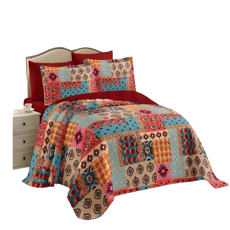 CUBRECAMA VERSATIL DE VERANO CON DISEÑO KING B7 - 4