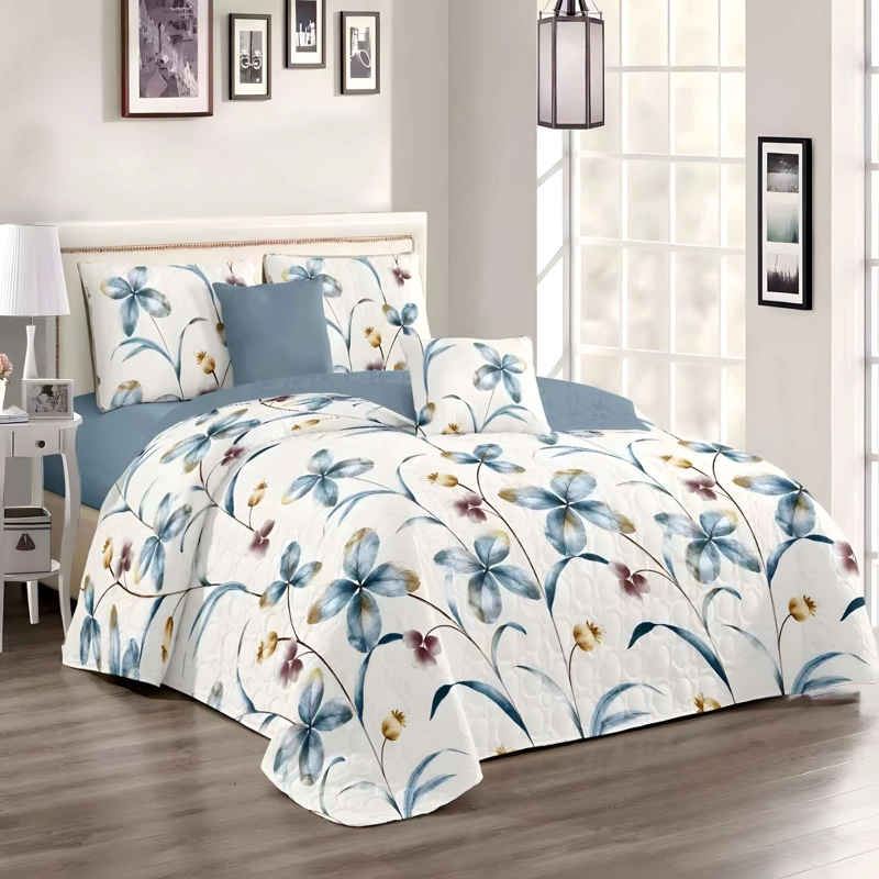CUBRECAMA VERSATIL DE VERANO CON DISEÑO 2 PLAZA B9 - 2