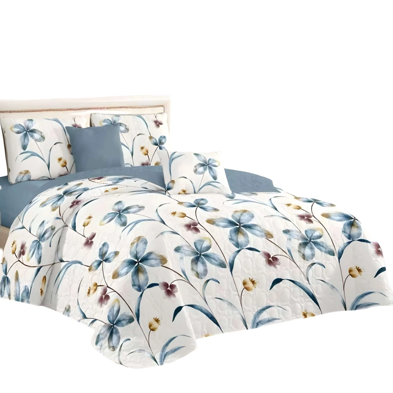 CUBRECAMA VERSATIL DE VERANO CON DISEÑO 2 PLAZA B9 - 4