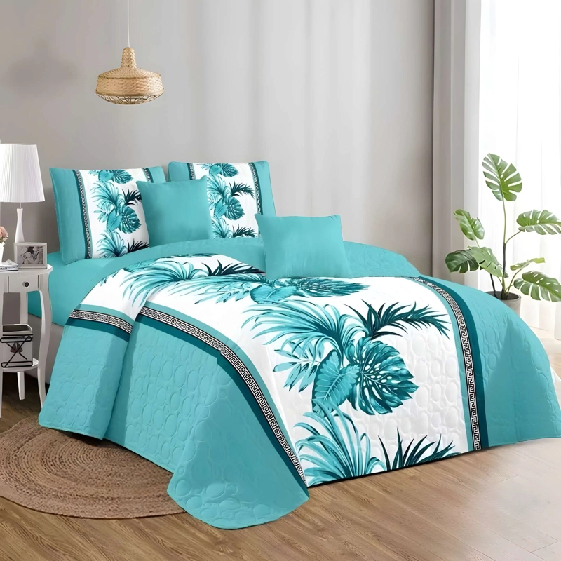 CUBRECAMA VERSATIL DE VERANO CON DISEÑO 2 PLAZA B27 - 1