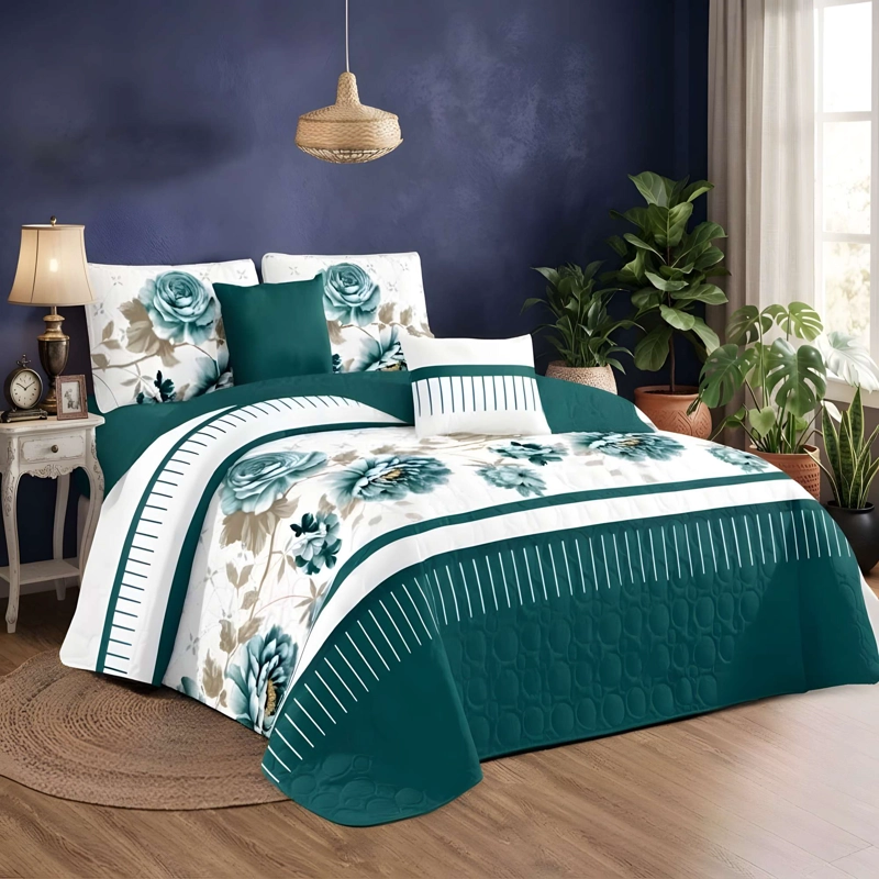 CUBRECAMA VERSATIL DE VERANO CON DISEÑO 2 PLAZA B26 - 1