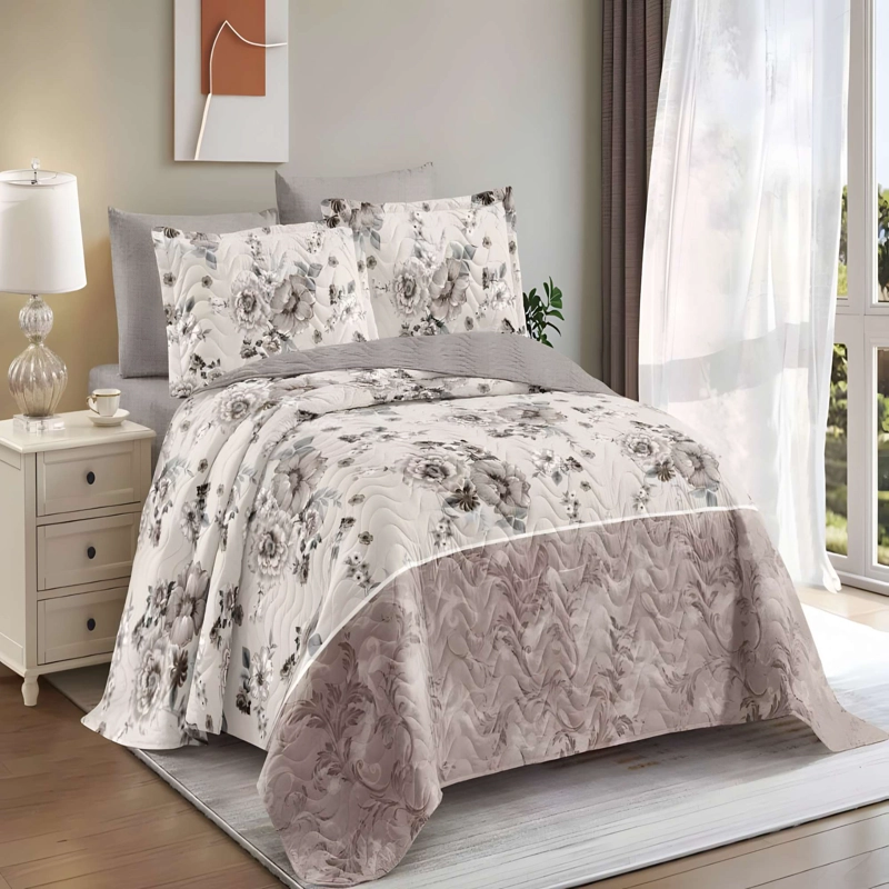 CUBRECAMA VERSATIL DE VERANO CON DISEÑO KING B9 - 1