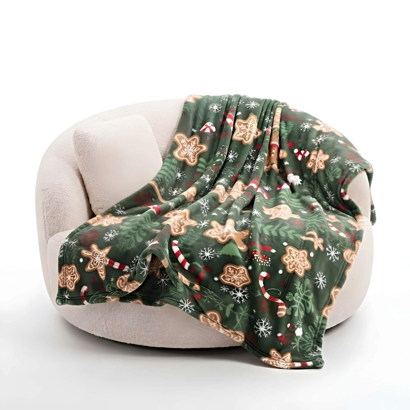 MANTA ELEGANTE NAVIDEÑA PARA SOFA 150X200 CM N02 - 3