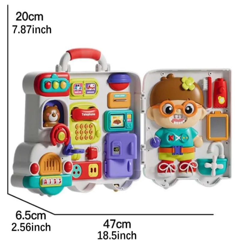 CARRO BUS DE ACTIVIDADES MULTIFUNCIONAL PARA BEBE - 4