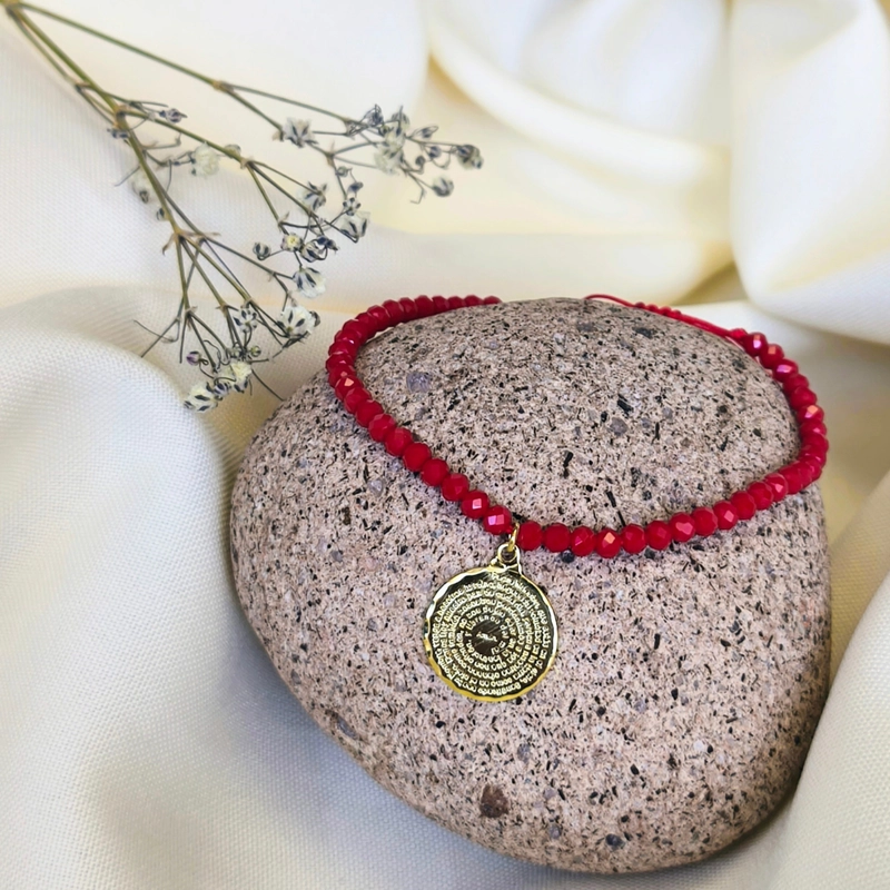PULSERA PROTECCION- MEDALLA PADRE NUESTRO - 1