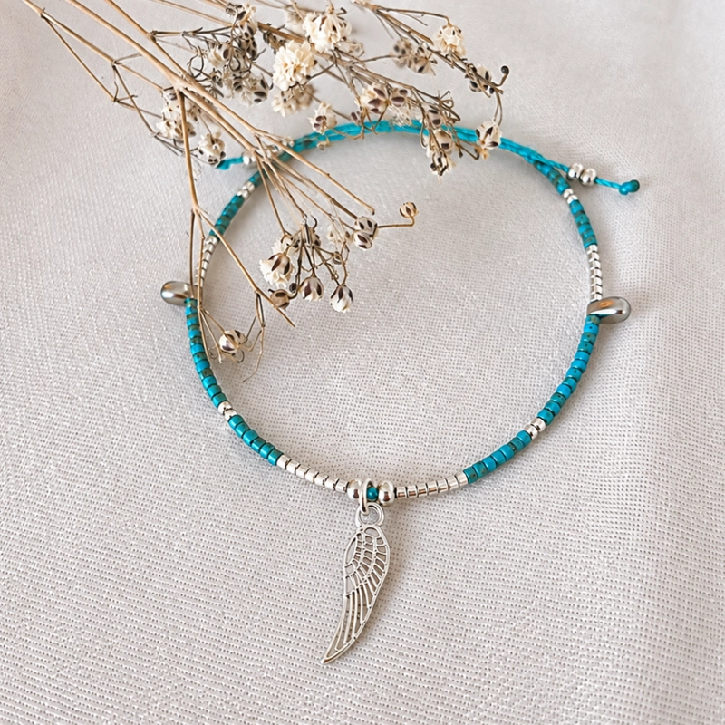PULSERA AMAZONAS Y TURQUESA AMOR - 2