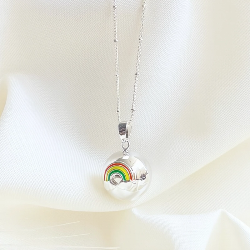 LLAMADOR DE ANGELES DEL BEBE  ARCOIRIS