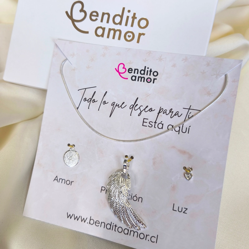 COLLAR PERSONALIZADO “LO QUE DESEO PARA TI” UN REGALO LLENO DE AMOR Y LUZ - 1